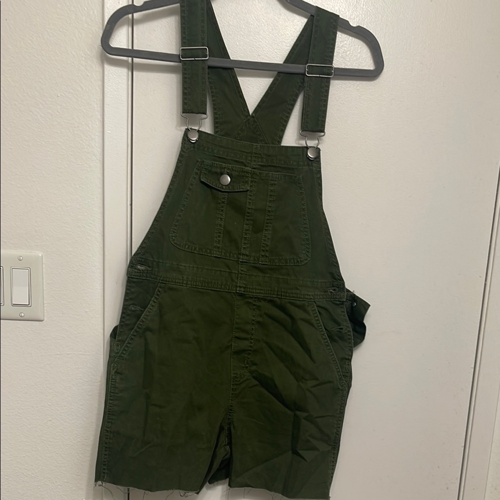 Tinseltown Olive Green Overalls